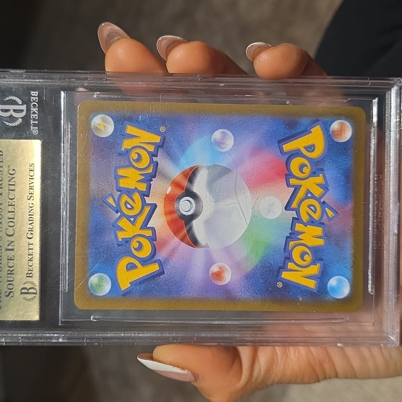 athens pokemon cards Charizard #11 Reverse Foil Beckett Graded 5.5